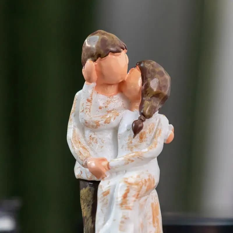 Couple FigAuckland et Intensiues Couple Decor, Small FigAuckland Resin Collecemballages Couple Kd'ap