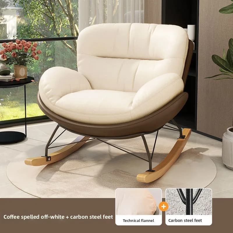 Paresseux, canapé, maison, chaise à bascule, balcon, salon, chambre à coucher, loisirs, chaise incli