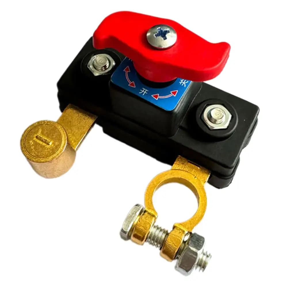 Interrupteur de déconnexion de batterie 12V/24V, interrupteur de coupure d'isolateur de batterie de