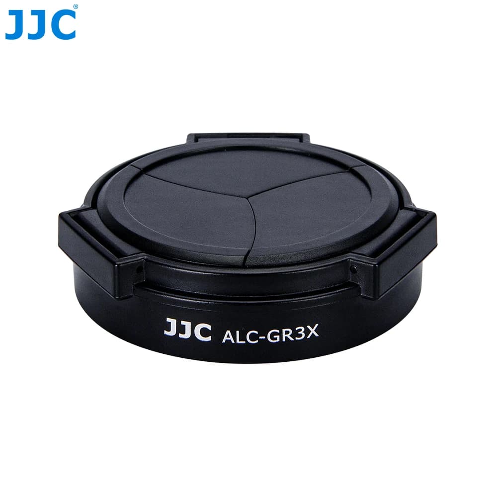 JJC capuchon d'objectif automatique pour Ricoh GR III GR3 HDF GR IIIx GR3x HDF caméra capuchon d'obj