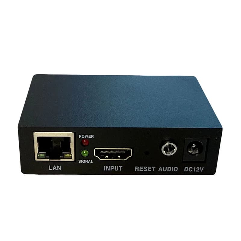 Encodeur vidéo réseau multimédia HD vers IP pour le streaming IPTV