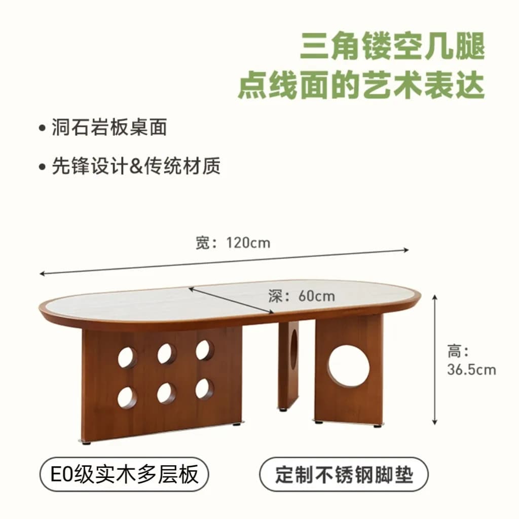 Tables basses japonaises modernes, design simple, ovales, basses, tables basses élégantes, premium,