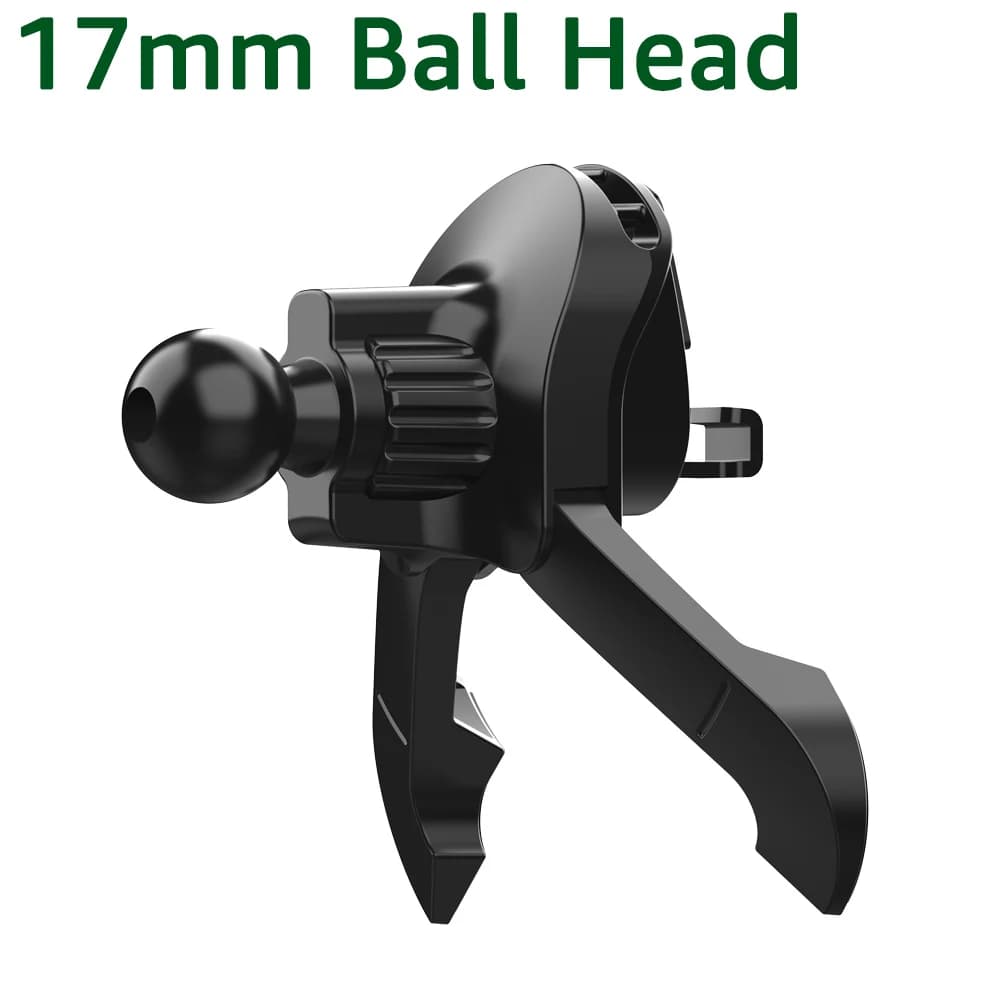 Clip de fixation universel pour grille d'aération de voiture avec rotule de 17 mm pour support de té