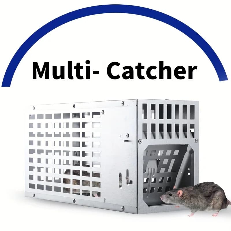 Piège à souris multi-capturages pour rongeurs, Cage à rats, lutte antiparasitaire, tous les souris e