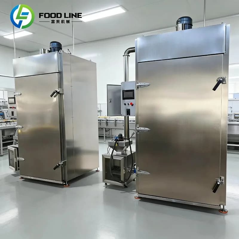 Four industriel de fumage personnalisable pour viande et canard, équipement de fumoir commercial