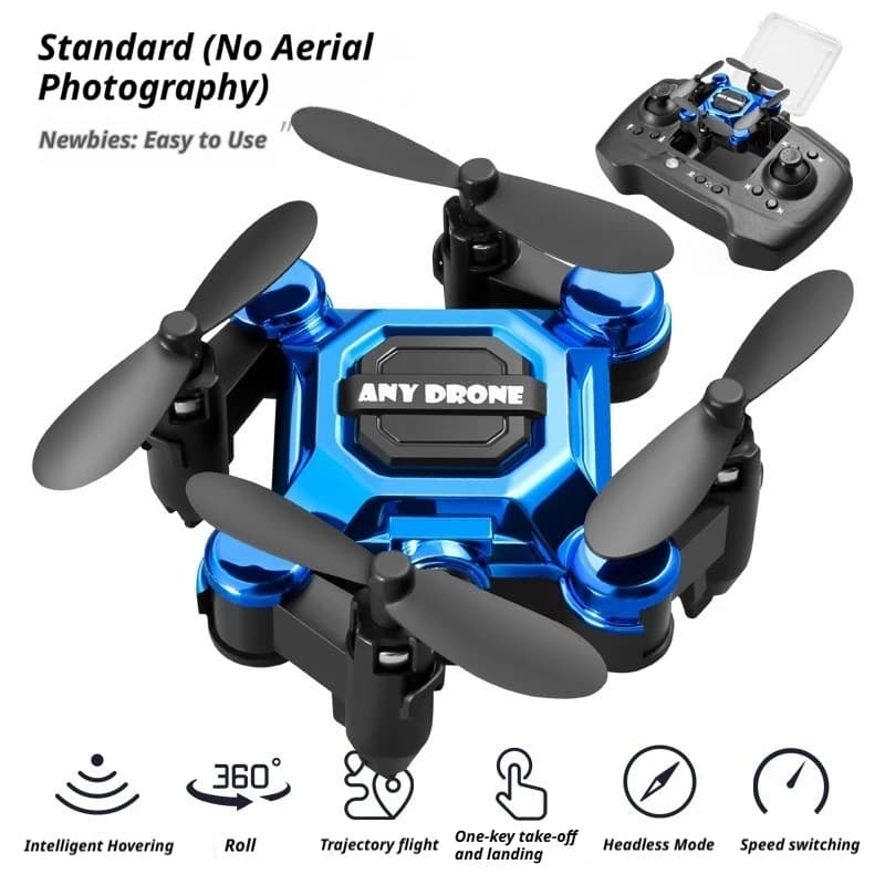 Mini Drone pliable avec caméra RC Quadcopter maintien d'altitude petit jouet UAV Durable pour débuta