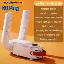Séchoir à chaussures intelligent HOMEFISH, séchage rapide, désodorisant, stérilisant, minuterie régl