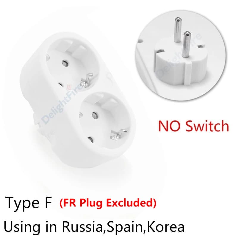 Prise d'extension ue interrupteur marche/arrêt 16A 250V adaptateur de prise Standard prises de Conve