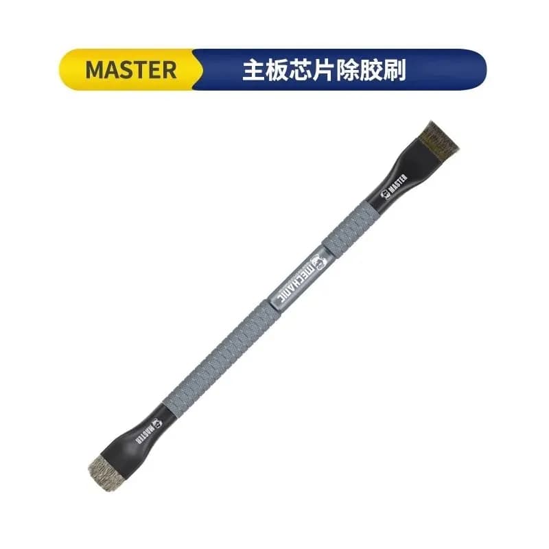 Brosse mécanique en acier pour carte mère, élimination de la colle, tampon IC, nettoyage du PCB CPU,