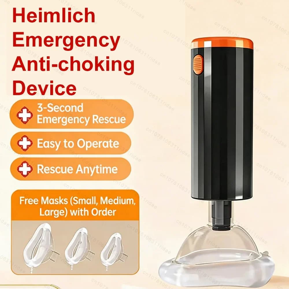 Dispositif de sauvetage automatique anti-étouffement, ventouse d'urgence anti-asphyxie, kit de premi
