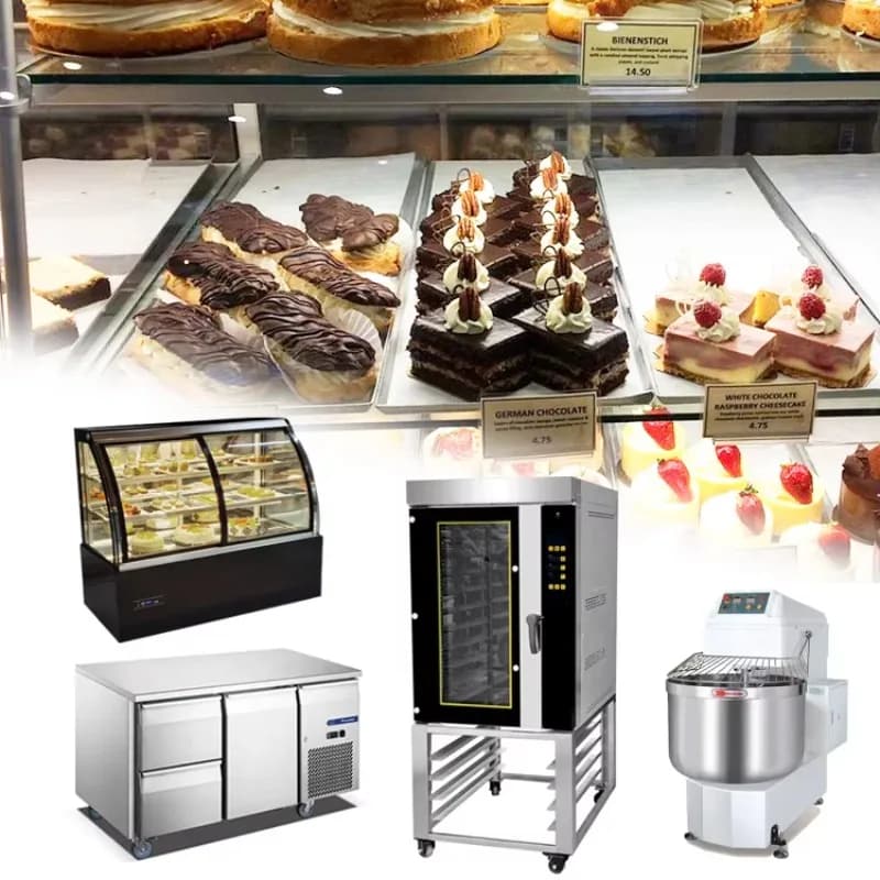 Ensembles complets professionnels commerciaux, équipement de Machine de boulangerie, Machine de cuis