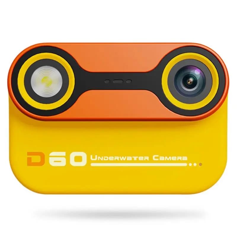 ELECT-Caméra étanche pour enfant, caméra sous-marine, étanche jusqu'à 3 mètres, double caméra avant