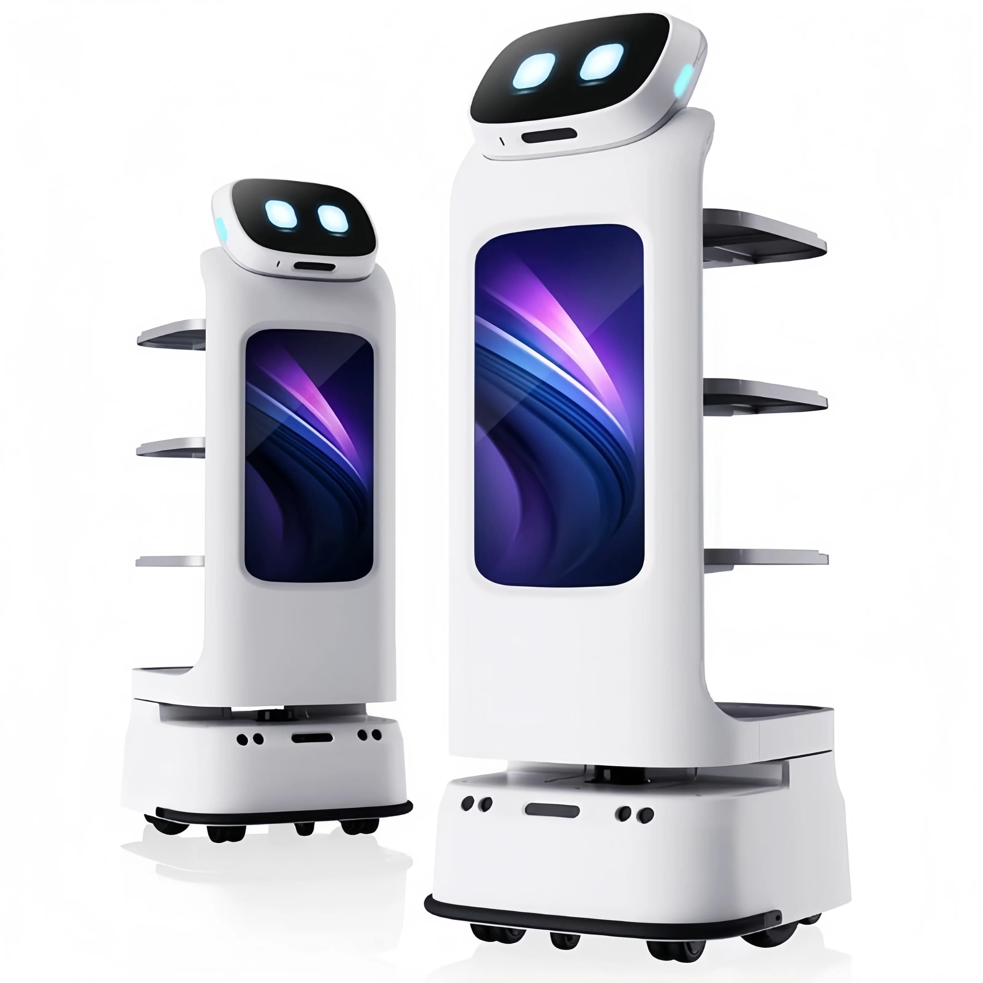 Robot de livraison personnalisé pour restaurant, hôtel, café, service de livraison de nourriture int