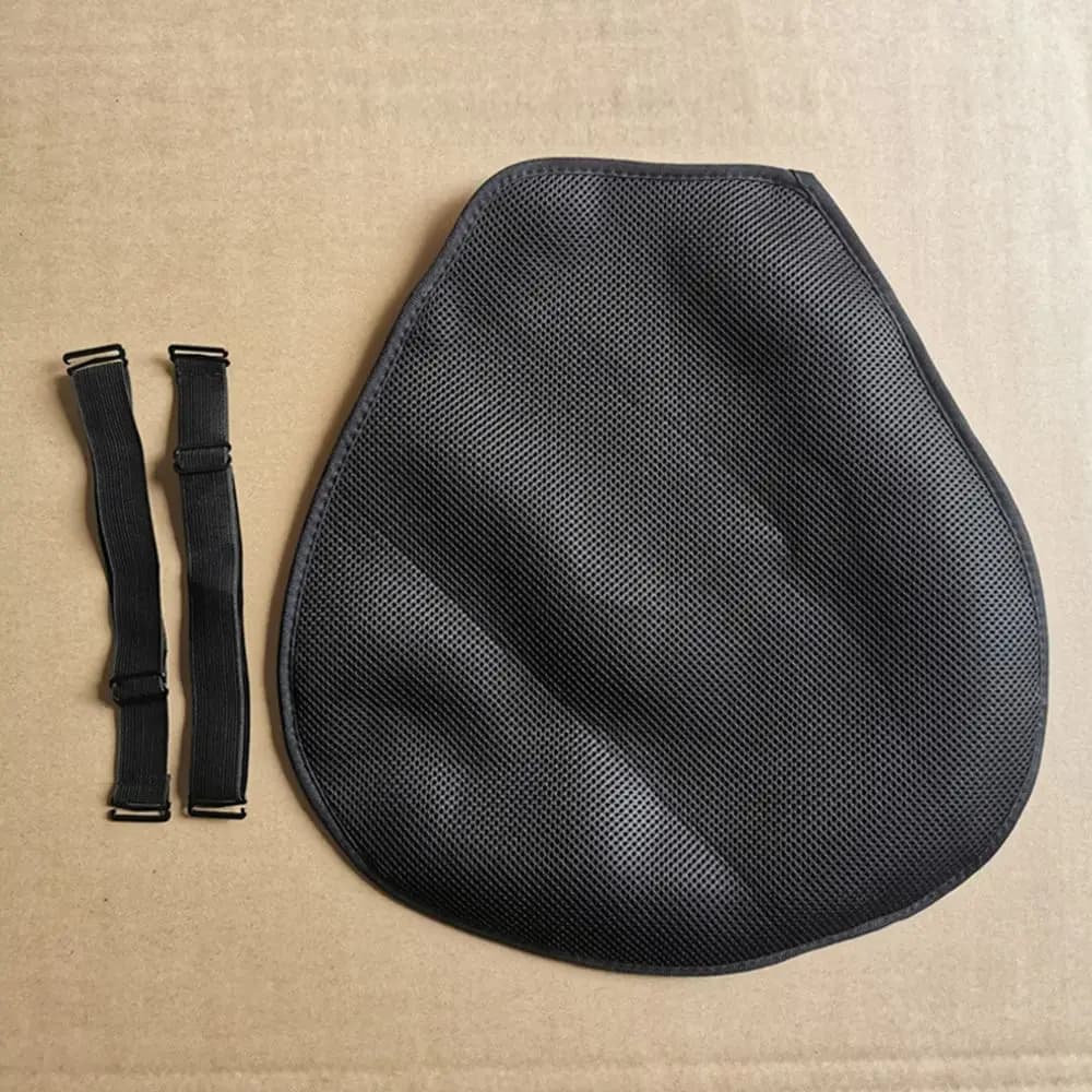 Coussin de moto en gel accent d'abeille, confort universel, amortissement, absorbant, coussins respi