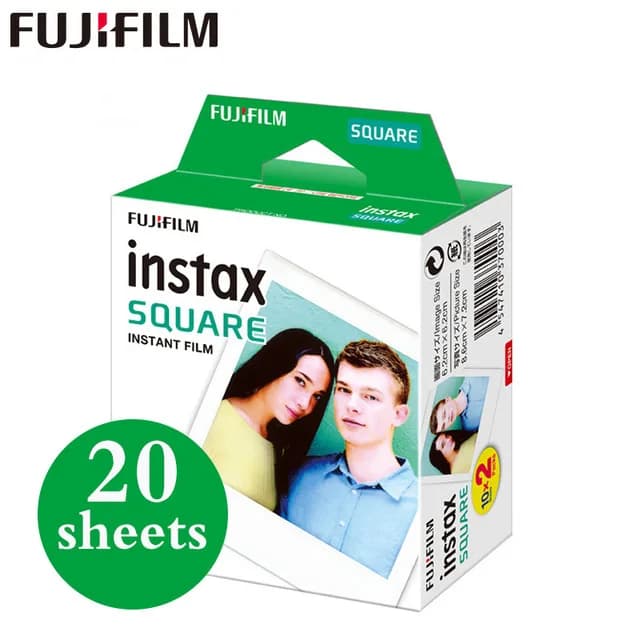 Fujifilm – appareil Photo carré instax SQ1, hybride, Film couleur instantané, une prise de vue