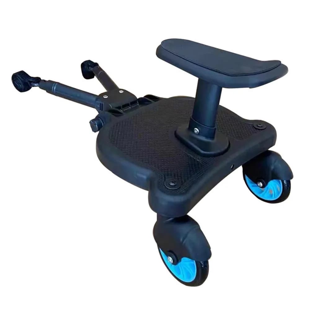 Adaptateur de pédale de poussette assis et sur pied 2 en 1, planche sur pied universelle créative av