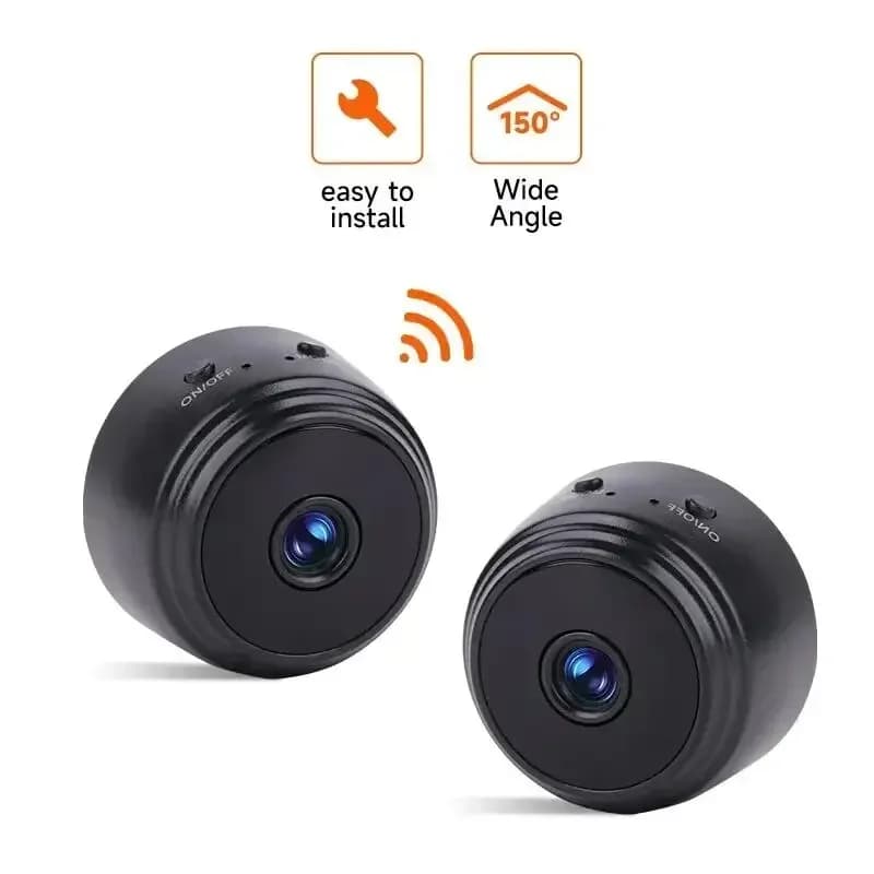 Caméras de surveillance intelligentes Wifi HD A9, caméscope à capteur, vidéo web, sécurité domestiqu