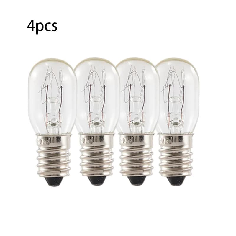 Ampoule sphérique de lampe à sel E14, ampoule à filament tubulaire 220-240V 15W, utilisée pour rempl