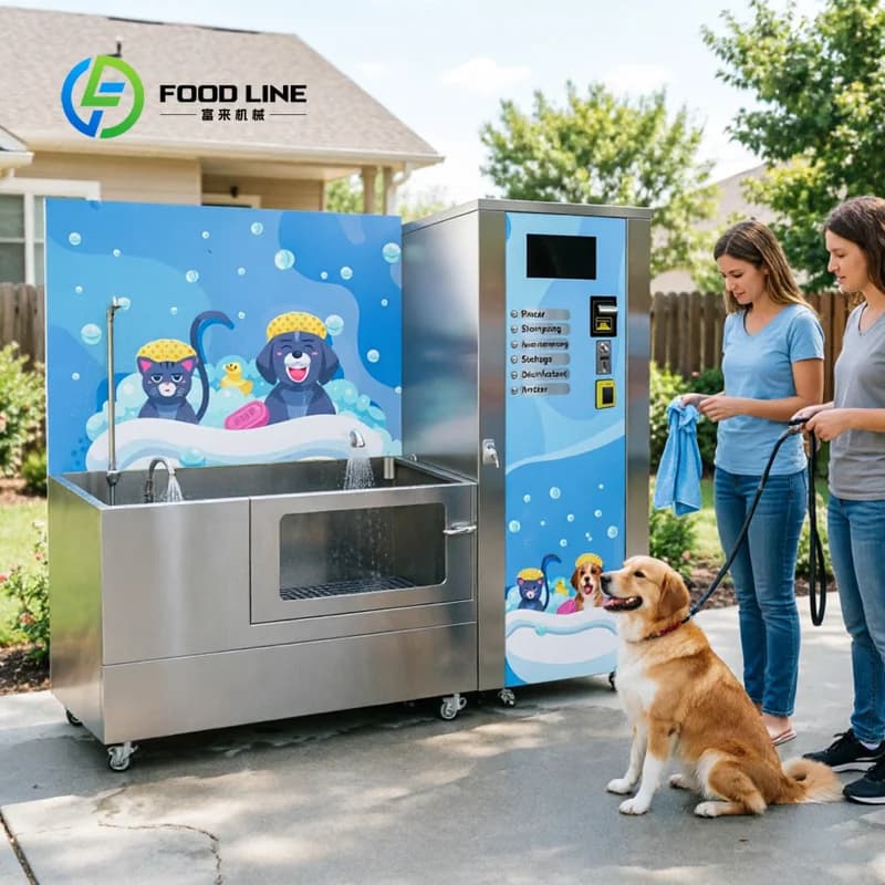 Station de toilettage pour chiens personnalisable pour clinique vétérinaire, lavage hygiénique en li