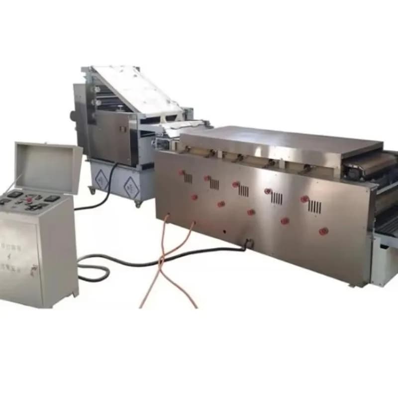 Machine à pain automatique pour pita arabe sur mesure / Ligne de production de pain pita / Machine à