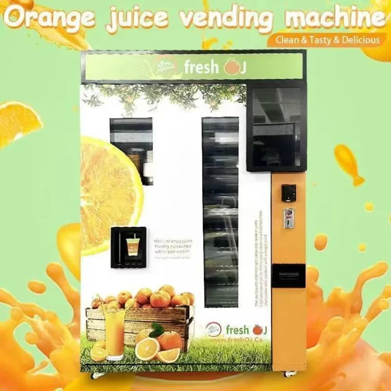 Machine à jus d'orange automatique, prix d'usine, commerciale, personnalisable, jus d'orange frais p