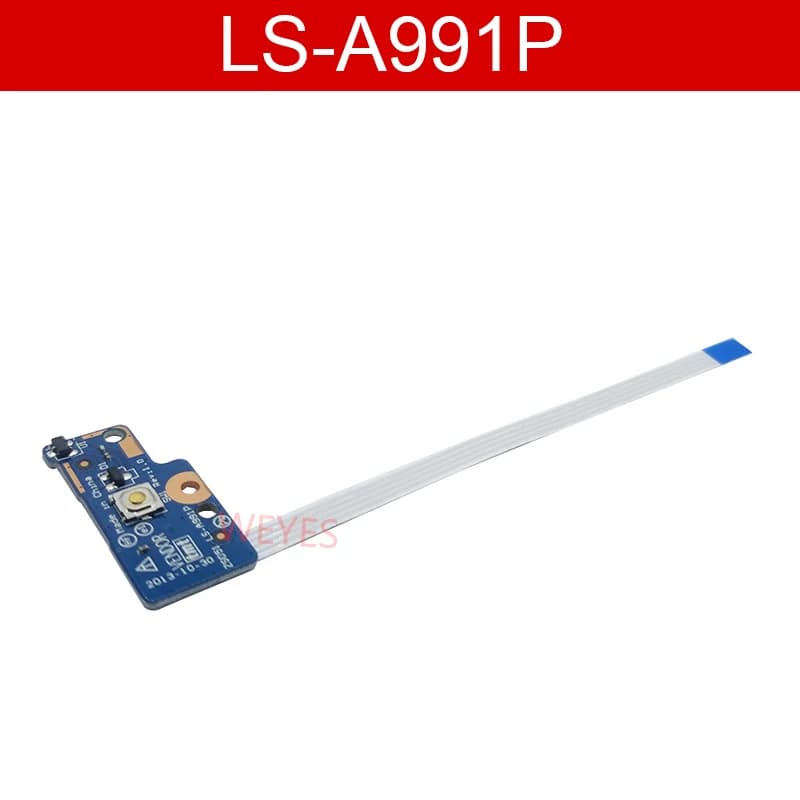 Bouton d'alimentation avec câble, pour HP Pavilion 15-G 15-R 15-R221TX 250 256 G3, LS-A991P 749650-0