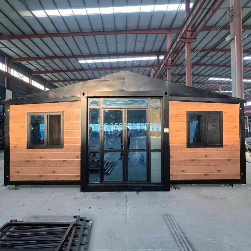 Atelier mobile de maison de conteneur directe d'usine 20 pieds 40 pieds petite maison de luxe constr