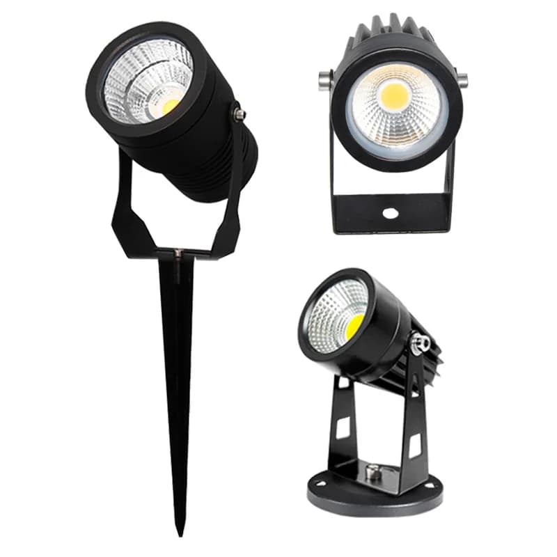 Éclairage de jardin LED 3W 5W 10W 15W 20W lampe de pelouse extérieure étanche IP65 lampe AC85-265V l