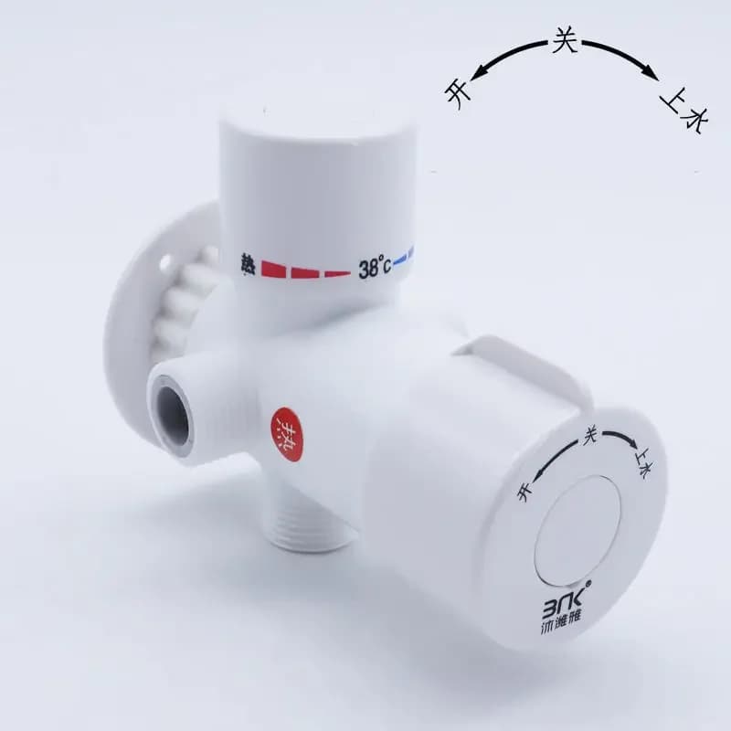 HOPLANplastic-Mitigeur thermostatique, tuyau d'eau statique, PLANwater, contrôle de la température,
