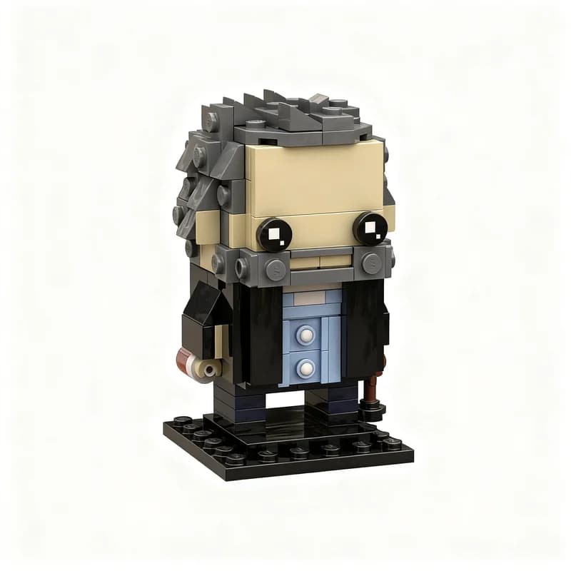 198 pièces MOC Dr Gregory House MD Brickheadz Modèle de blocs de construction Jouets Cadeau de Noël