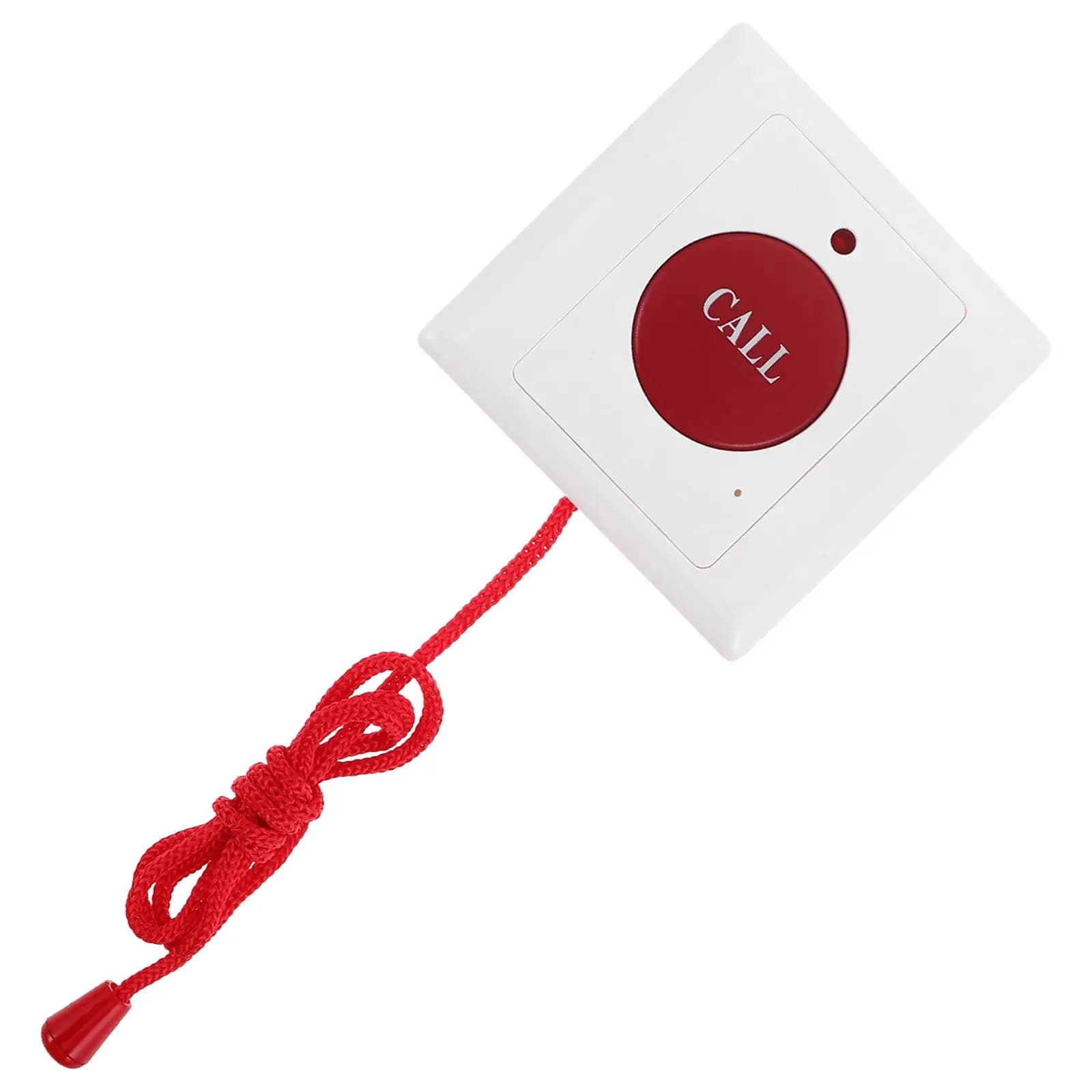 Bouton d'appel d'urgence avec cordon, double alarme, assistance pour personnes âgées et handicapées,