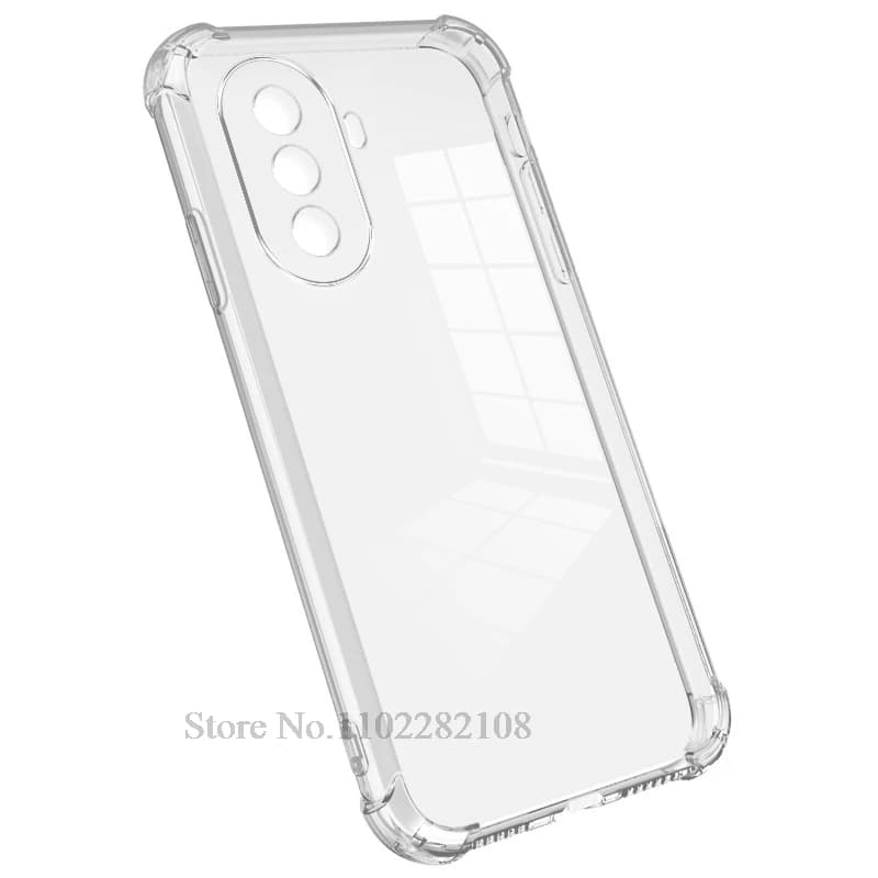 Nova Y70/Y70 Plus Coque pour Huawei Nova Y70 Coque antichoc Coque en silicone transparente pour Huaw