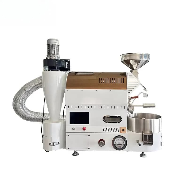 Torréfacteur à air chaud portable personnalisé de 1 kg pour grains de café, petite machine à torréfi
