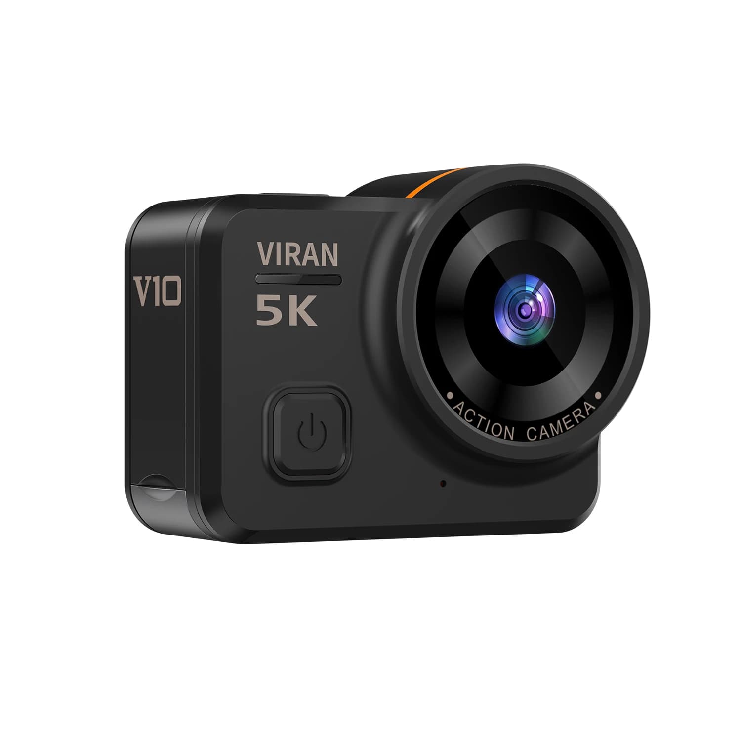 Caméra d'action VIRAN V10 5K/30FPS, stabilisation électronique de l'image, écran tactile 2,0 pouces,