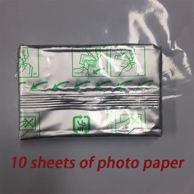 10/20/40/60/80/100 feuilles Fujiflm Instax large 400 Film papier Photo 5 pouces grand Format large 3