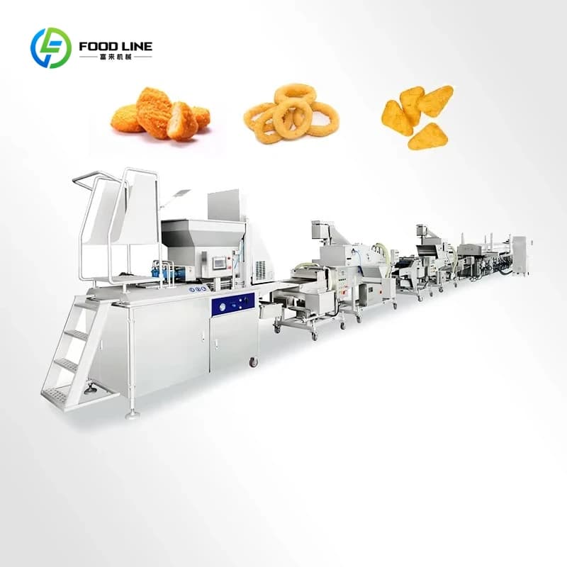 Machine de formage de nuggets de poulet et de galettes de hamburger de haute qualité personnalisée,