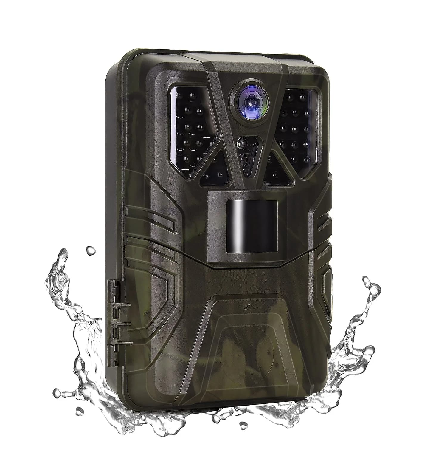 Caméra de surveillance de la faune 36MP 2.7K HD avec vision nocturne infrarouge, piège photo HC910A,