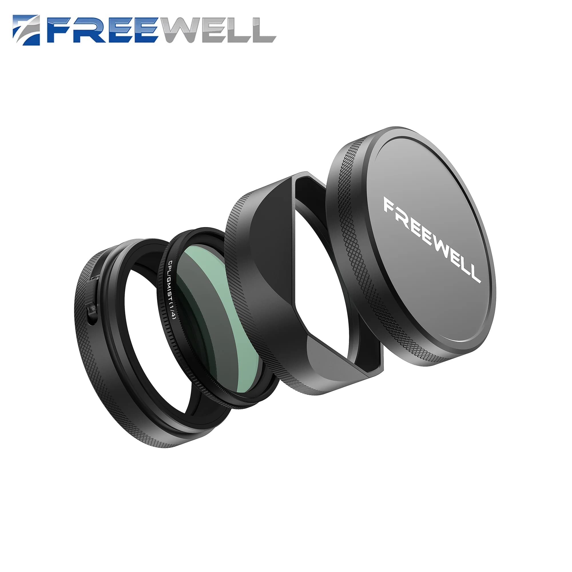 Freewell – filtre CPL/GMIST de nouveau style avec pare-soleil, compatible avec les appareils photo d