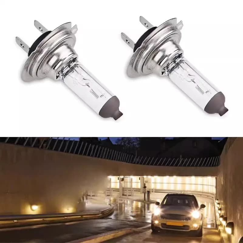 Phare au xénon H7 pour voiture, 2 pièces, 55W, lampe halogène blanche, ampoules 12V, accessoires aut
