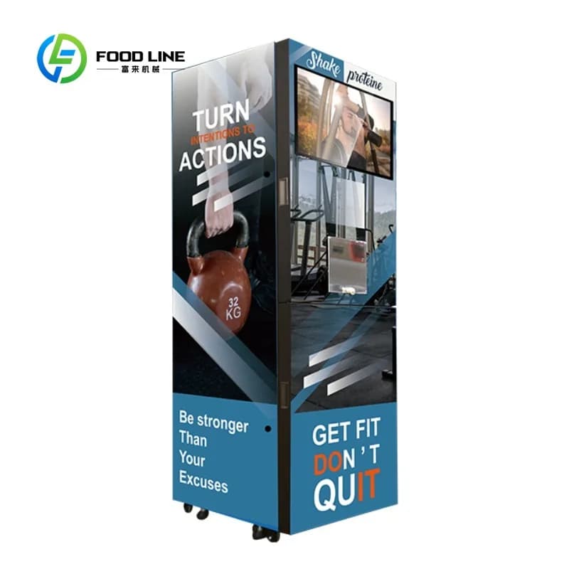 Distributeur automatique de boissons protéinées pour salle de sport, équipement de distribution pers