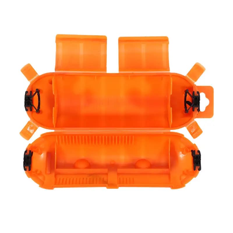 Boîte de connexion électrique étanche avec couvercle de protection pour rallonge extérieure, pour pr