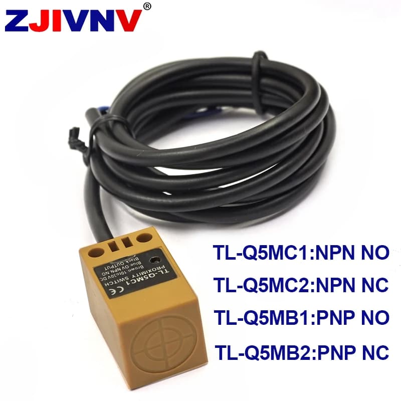 Capteurs de proximité TL-Q5MC1 NPN NO TL-Q5MC2 NPN NC TL-Q5MB1 PNP NO TL-Q5MB2 PNP NC 1.1-1.2m dista