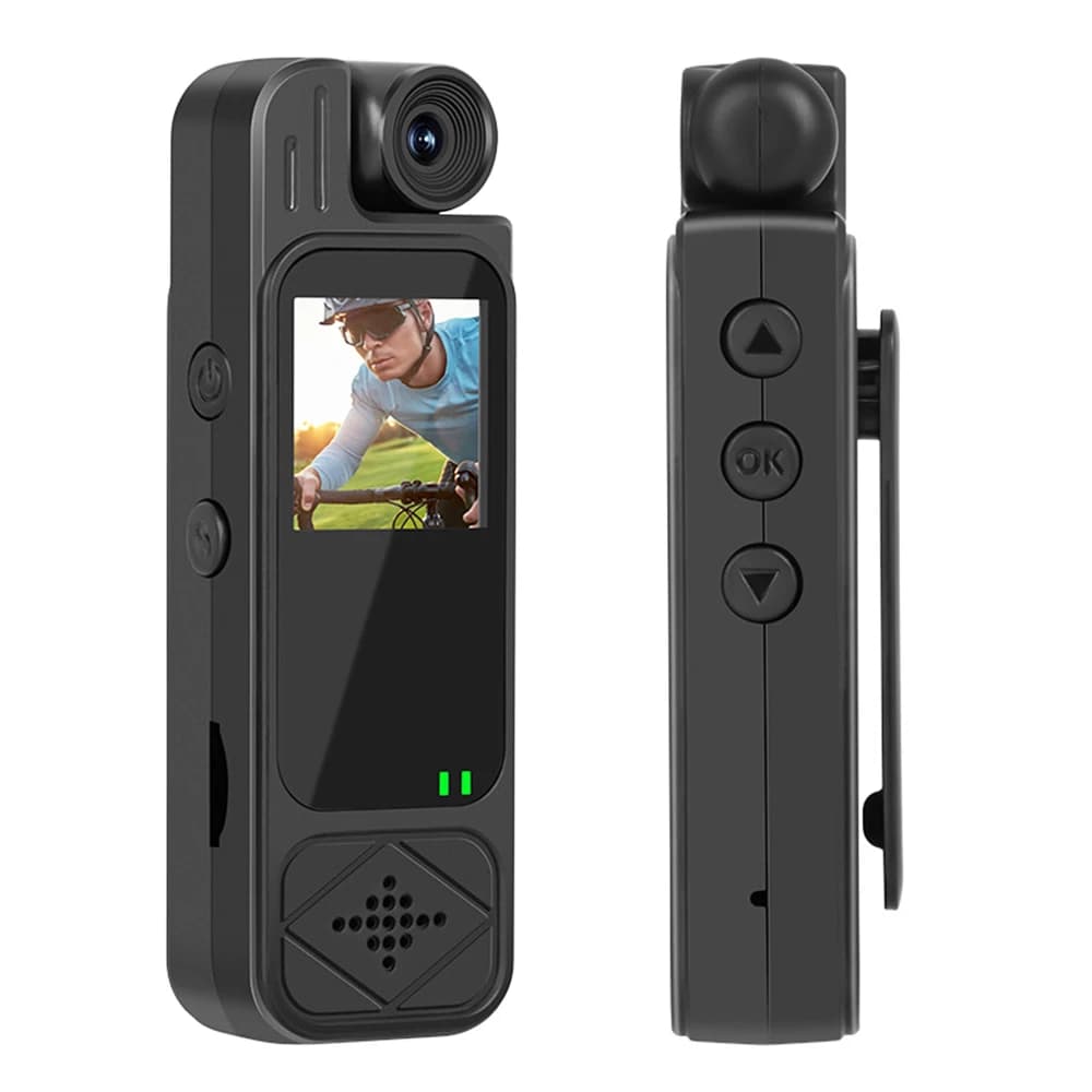 Caméra portable HD 1080P 2026, mini enregistreur vidéo numérique, caméra corporelle compacte pour la