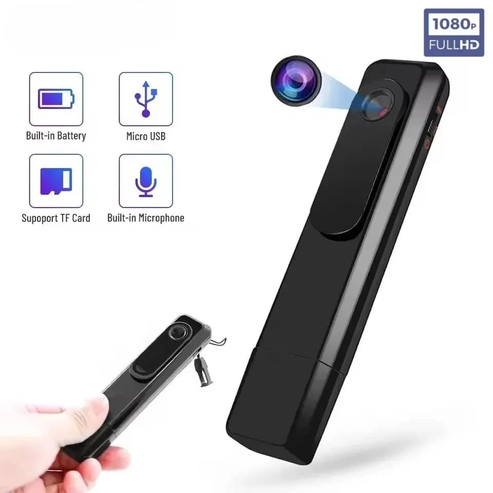 Mini stylo Portable caméra corps caméra 1080P FHD vidéo enregistreur vocal Portable stylo d'enregist