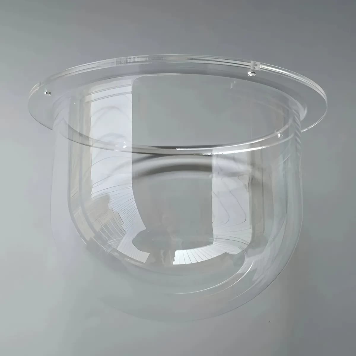 Dôme de caméra en acrylique transparent pour intérieur/extérieur, boîtier de remplacement pour camér