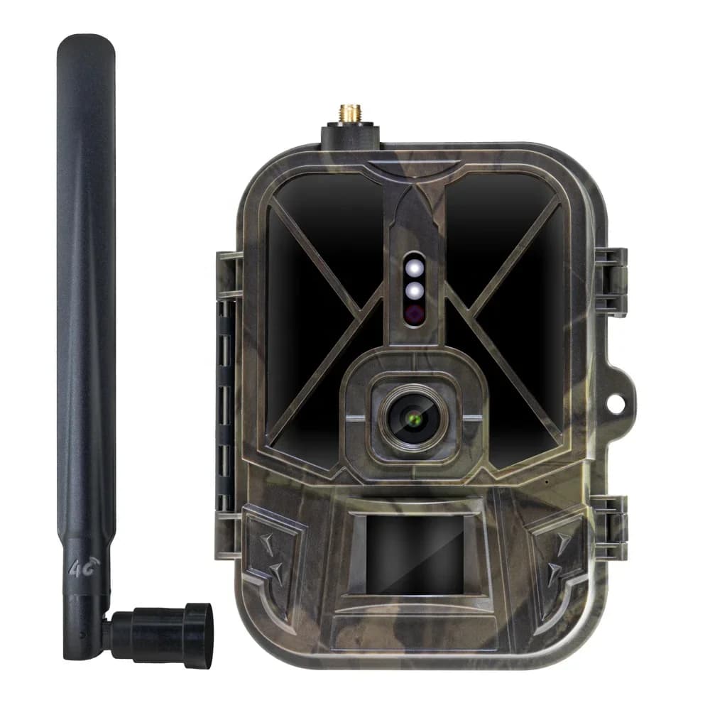 Caméra de chasse 4G 4K 36MP avec contrôle par application, vision nocturne, reconnaissance de la fau