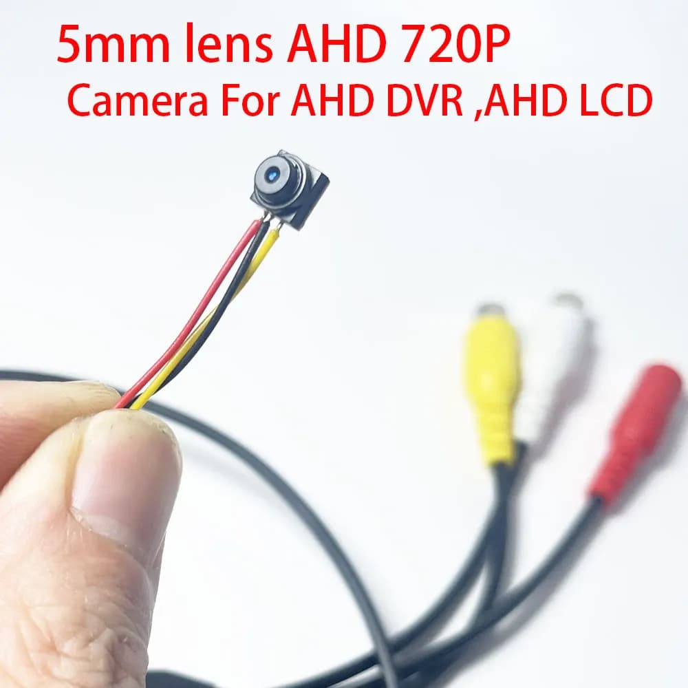 Mini caméra AHD super petite 720P, caméra de surveillance vidéo CCTV pour système AHD de voiture, éc