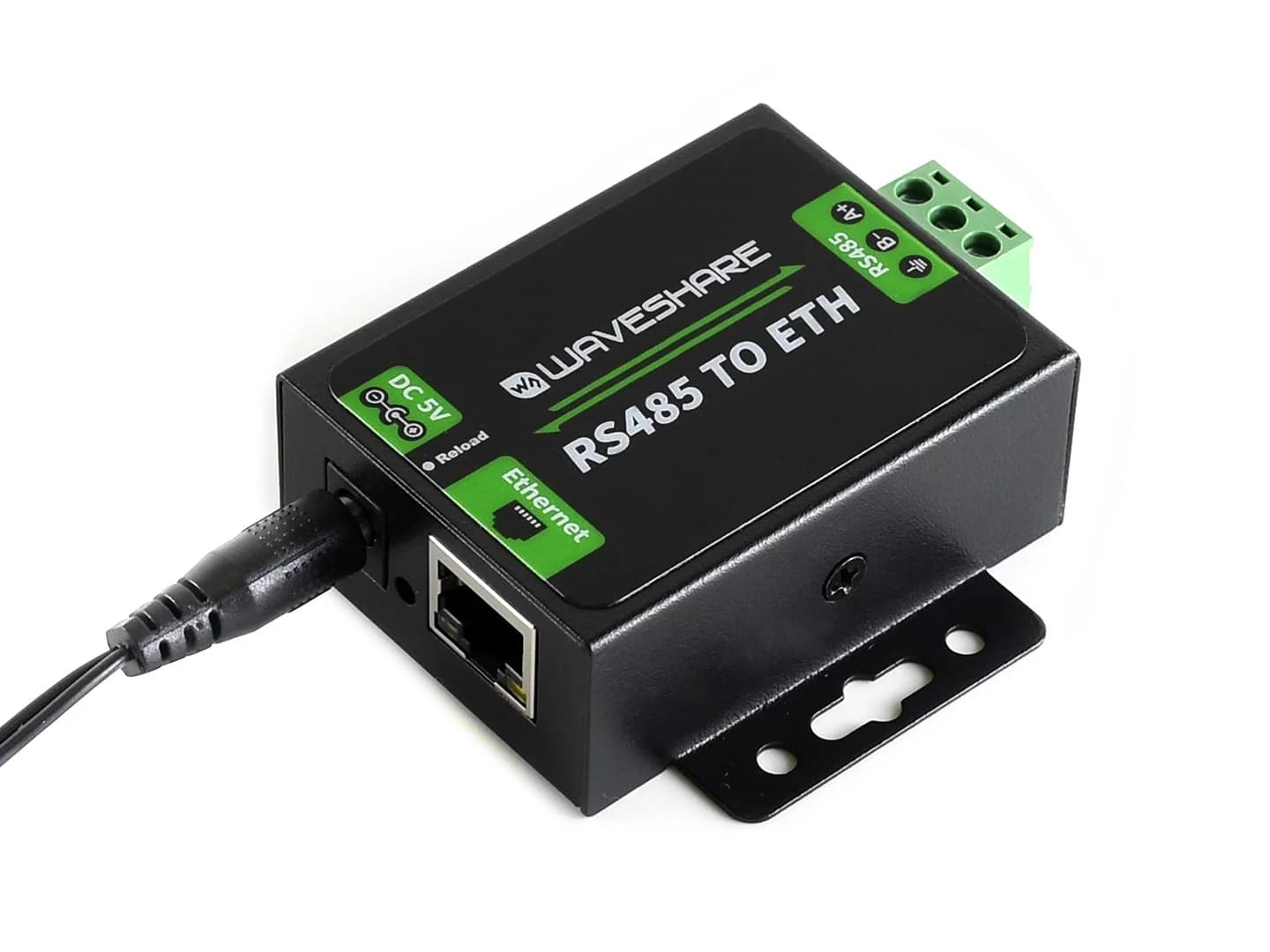 Convertisseur RS485 vers ETH (pour l'UE), RS485 vers Ethernet, facile à utiliser, haute vitesse, fai