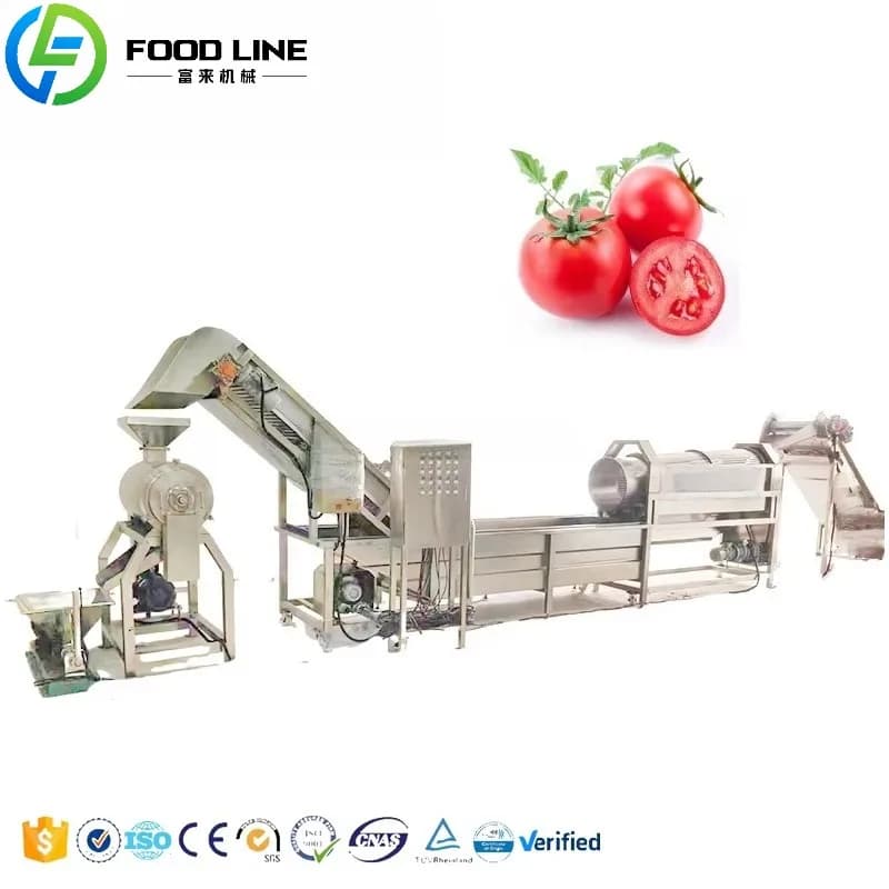 Machine industrielle de fabrication de sauce chili et de ketchup, équipement de production de sauce