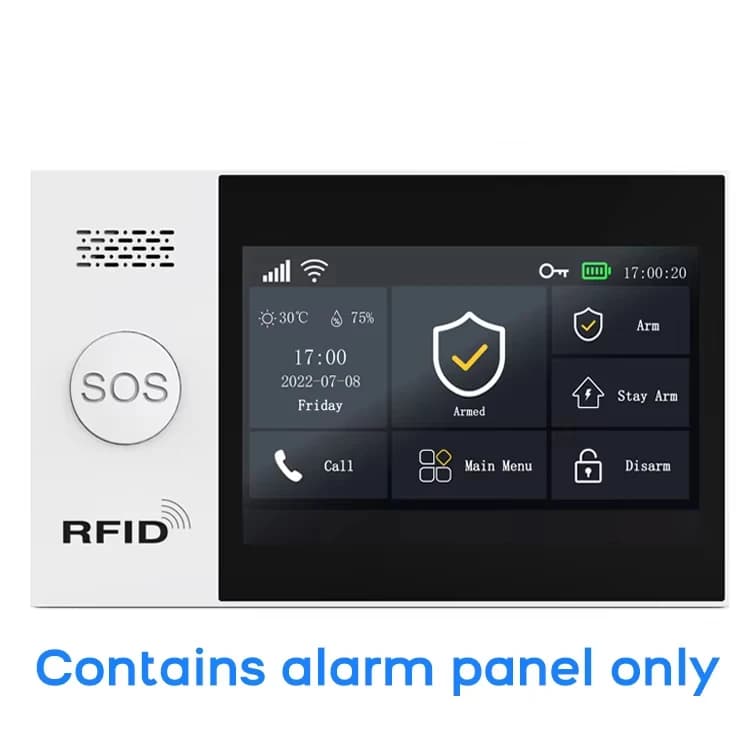 Alarme GSM WiFi compatible avec l'application Tuya Smart Life, détecteur de cambriolage sans fil pou